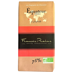 Pralus | Equateur 75% 100g - dunkle Schokolade (BIO) VEGAN