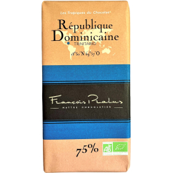 Pralus | République Dominicaine 75% 100g - dunkle Schokolade (BIO) VEGAN