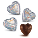 Herzen Fondente - Kleine Herzen aus dunkler Schokolade