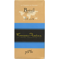 Pralus | Bresil 75% 100g - dunkle Schokolade VEGAN