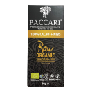 RAW 100% BIO - 100%ige Roh-Schokolade + 1%Kakaonibs
