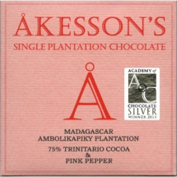 75% Chocolate & Pink Pepper - Madagascar  (BIO) VEGAN