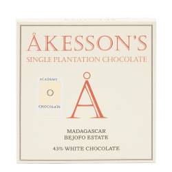 Åkessons | 43% White Chocolate- Madagascar (BIO)