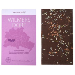 Wilmersdorf - Dunkle Schokolade mit Lavendel, Zitrusöl & Nibs VEGAN