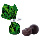 Komet Gr&uuml;n - Dunkle Schokoladen-Praline mit Schokoladencremef&uuml;llung