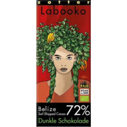 Zotter | Labooko 72% Belize "Sail Shipped Cacao" (BIO) VEGAN