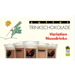 Trinkschokolade Variation Nussdrinks (BIO)