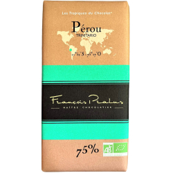 Pralus | Pérou 75% 100g - dunkle Schokolade (BIO) VEGAN