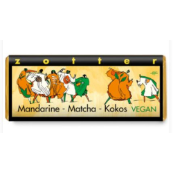 Zotter | Mandarine-Matcha-Kokos - Dunkle Schokolade 70%  (BIO) VEGAN