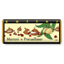 Zotter | Maroni + Preiselbeer - Maroni-Milchschokolade (BIO)