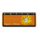 Zotter | Ingwer + Zitrone - Dunkle Schokolade 70% (BIO)