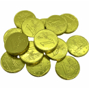 Goldene 1 EURO Schokotaler