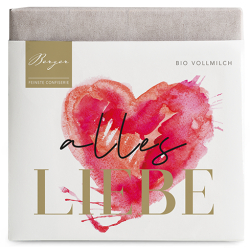 Berger | "Alles Liebe" 70g - Milchschokolade (BIO)