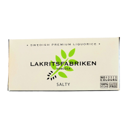 Lakritzfabriken | Swedish Premium Liquorice "Salty" | 40g