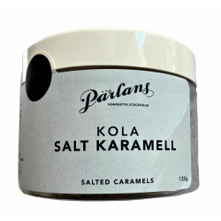 Pärlans - Karamellbonbons mit Meersalz 120g (alkoholhaltig)