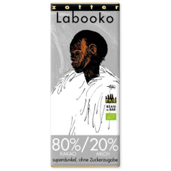 Zotter | Labooko 80%/20% Kakao-Milch-Tafel (BIO)