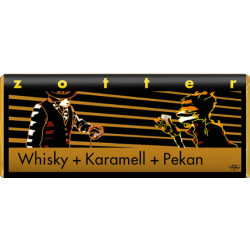 Zotter | Whisky + Karamell + Pekan - Dunkle Schokolade 70% (BIO)