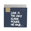 Berger | "Love is the only super power we have"...