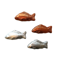 Fesey | Karpfen Fisch 10g - Vollmilchschokolade