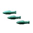 Fesey | Forelle Fisch 10g - Vollmilchschokolade grün