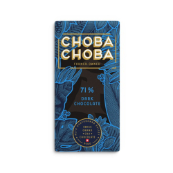 CHOBA CHOBA | Dark 71% - Dunkle Schokolade (BIO) VEGAN