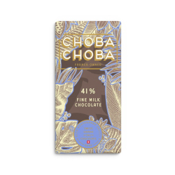 CHOBA CHOBA | Fine Milk 41% - Pure Milchschokolade (BIO)