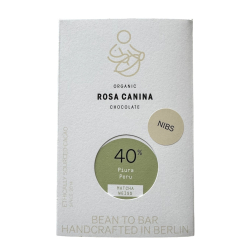 Rosa Canina | Match weiss 40% - weisse Schokolade mit Matcha (BIO) 50g